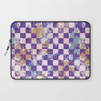 Grid of artistic strokes L Laptop Sleeve Gallery Image 1