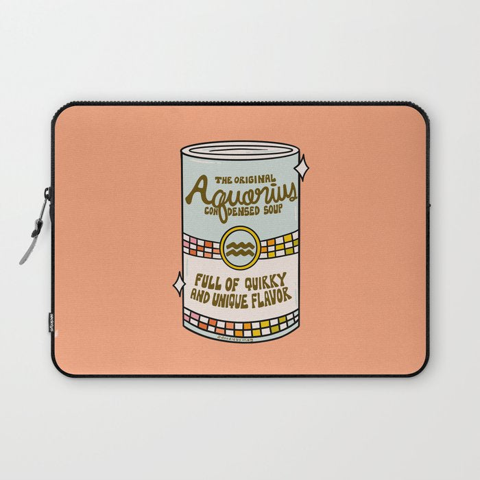 Aquarius Soup Laptop Sleeve Gallery Image 1