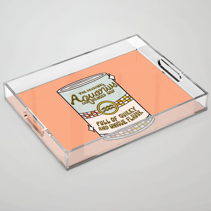 Aquarius Soup Acrylic Tray Gallery Image 1