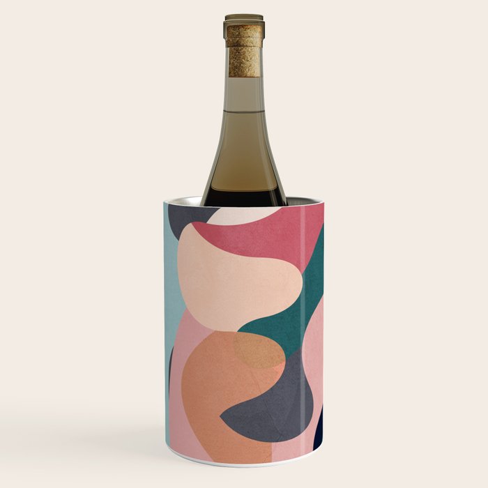 Abstract Shapes 6 Wine Chiller Gallery Image 2