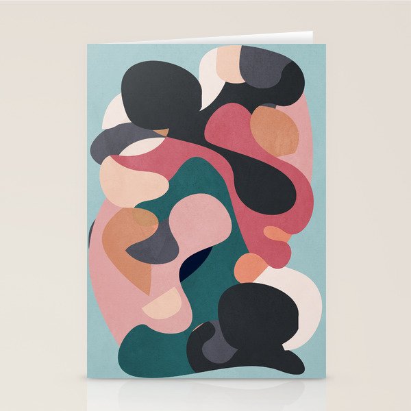 Abstract Shapes 6 Stationery Card Gallery Image 2