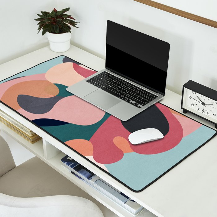 Abstract Shapes 6 Desk Mat Gallery Image 2