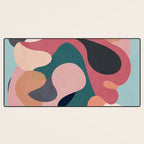Abstract Shapes 6 Desk Mat Gallery Image 3