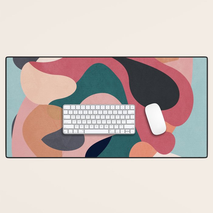 Abstract Shapes 6 Desk Mat Gallery Image 1