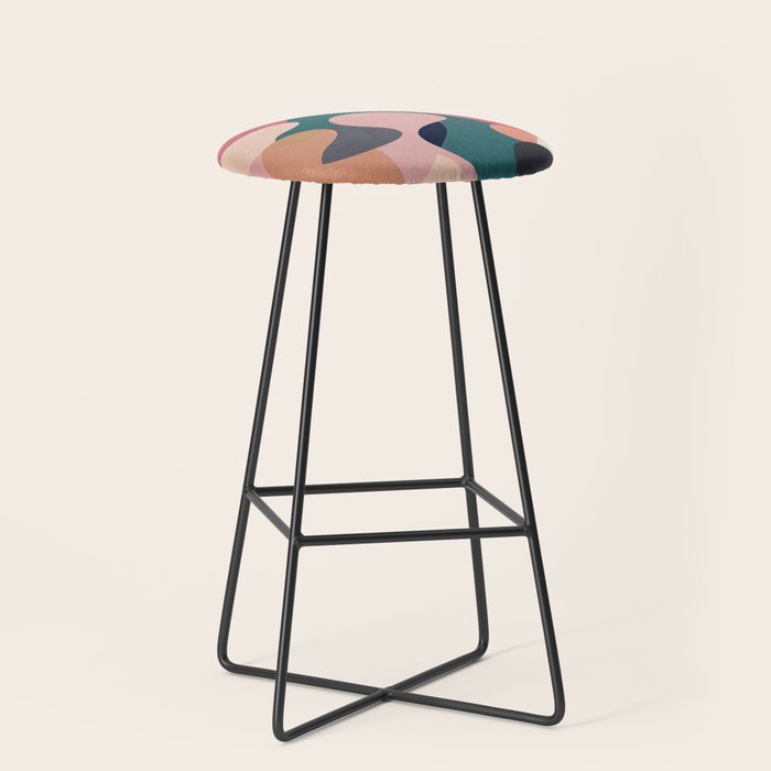Abstract Shapes 6 Stool Gallery Image 1