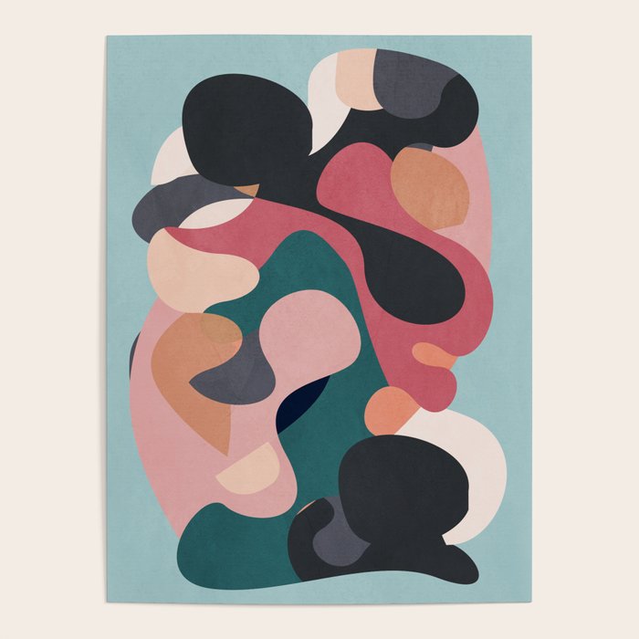 Abstract Shapes 6 Poster Gallery Image 1