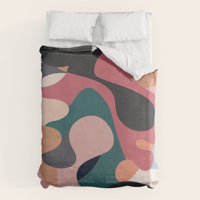Abstract Shapes 6 Duvet Cover Gallery Image 6