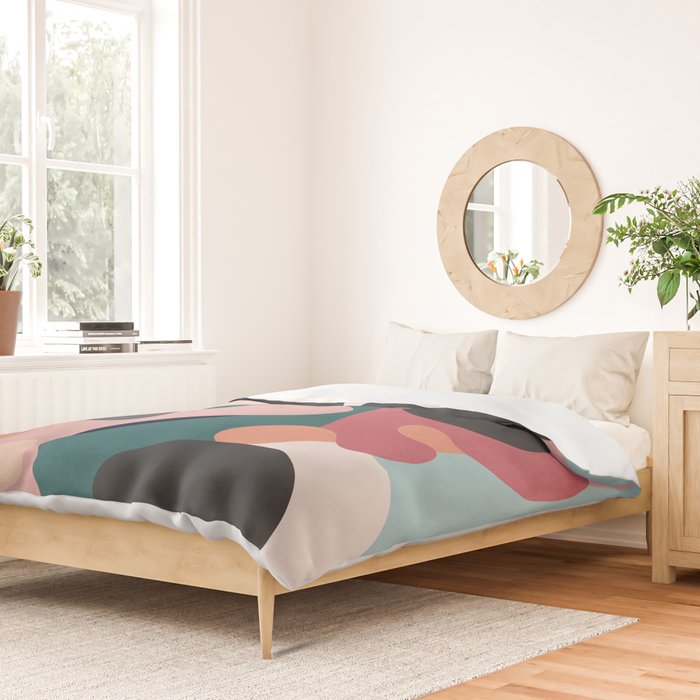 Abstract Shapes 6 Duvet Cover Gallery Image 2