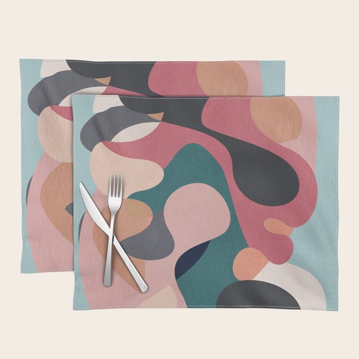 Abstract Shapes 6 Placemat Gallery Image 1
