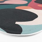 Abstract Shapes 6 Bath Mat Gallery Image 3