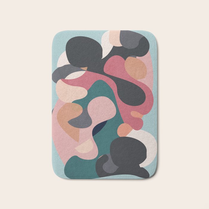 Abstract Shapes 6 Bath Mat Gallery Image 1