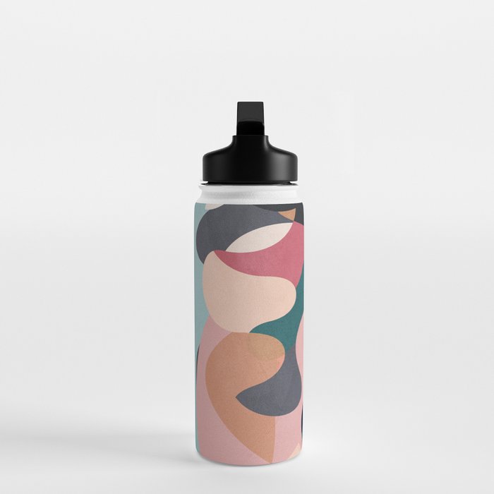 Abstract Shapes 6 Water Bottle Gallery Image 3