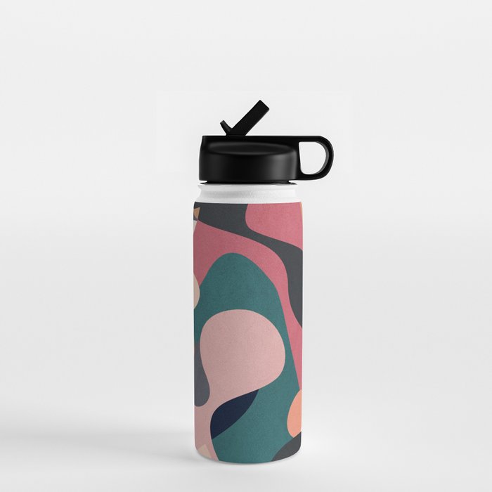 Abstract Shapes 6 Water Bottle Gallery Image 1