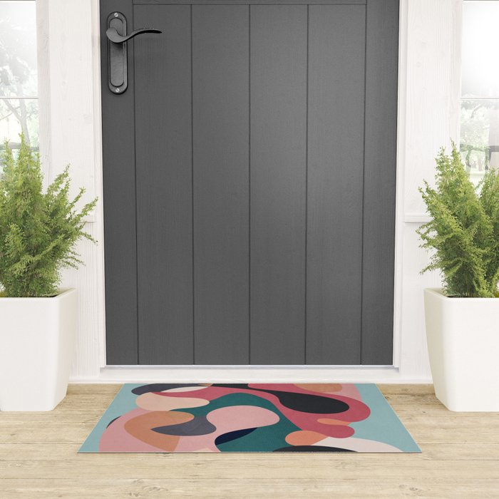 Abstract Shapes 6 Welcome Mat Gallery Image 3