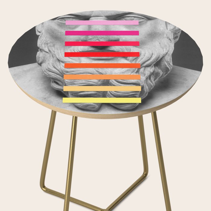 Sculpture With A Spectrum 2 Side Table Gallery Image 2
