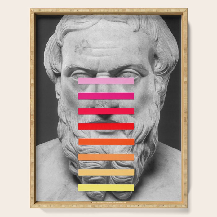 Sculpture With A Spectrum 2 Serving Tray Gallery Image 1
