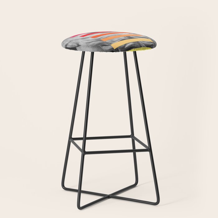 Sculpture With A Spectrum 2 Stool Gallery Image 1