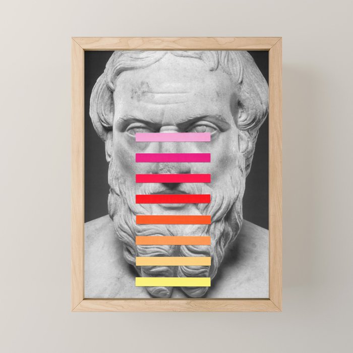 Sculpture With A Spectrum 2 Mini Art Print Gallery Image 1