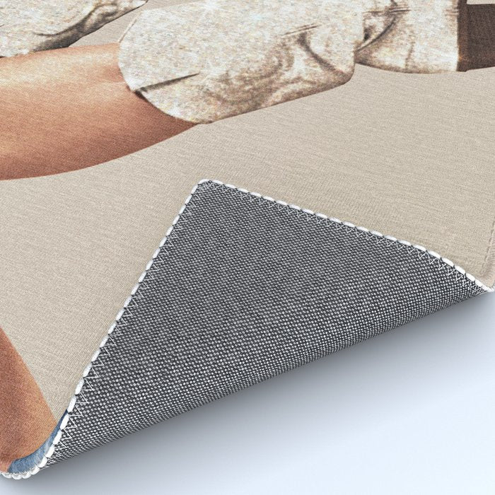 These Boots - Neutral Glitter II / Beige Rug Gallery Image 4