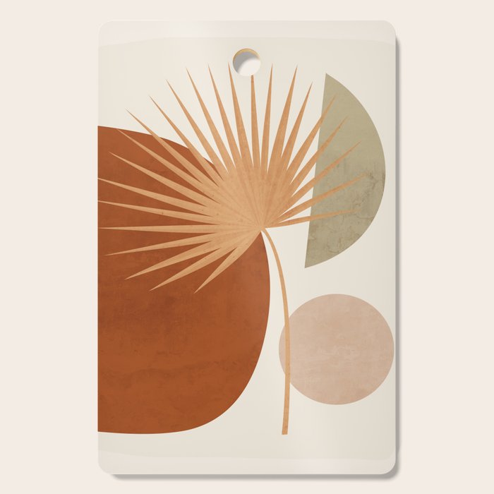 Tropical Leaf- Abstract Art 14 Cutting Board Gallery Image 1