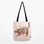 FLOWER CAT Tote Bag Gallery Image 2