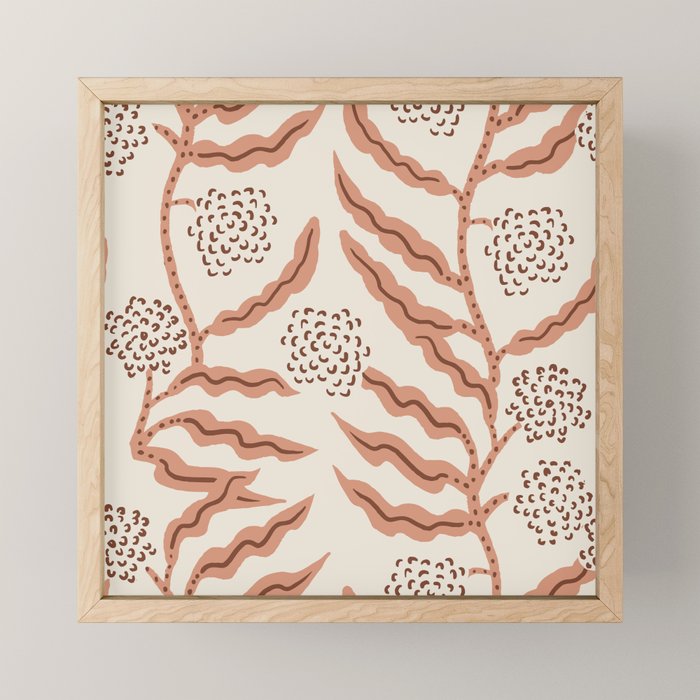 LA VILLE VINE BLUSH Mini Art Print Gallery Image 1