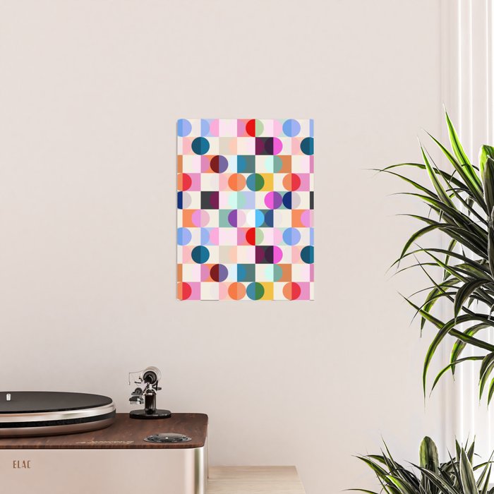 Confetti Checkerboard Poster Gallery Image 2