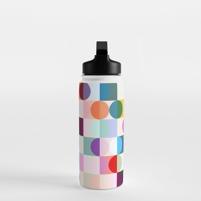 Confetti Checkerboard Water Bottle Gallery Image 3