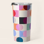 Confetti Checkerboard Travel Mug Gallery Image 3