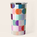 Confetti Checkerboard Travel Mug Gallery Image 1