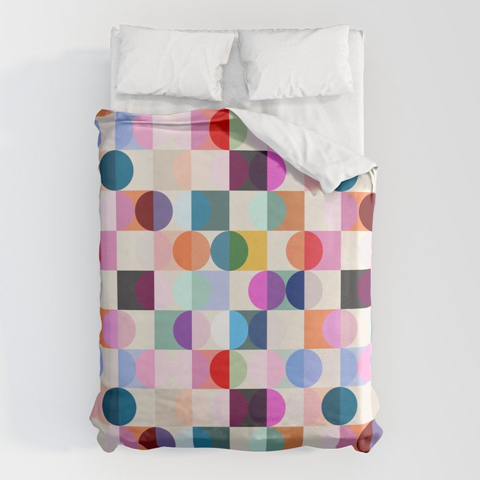 Confetti Checkerboard Duvet Cover Gallery Image 6