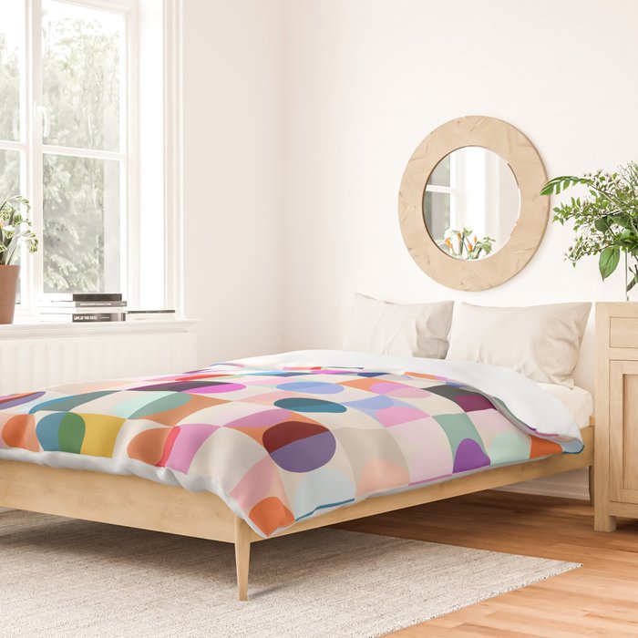 Confetti Checkerboard Duvet Cover Gallery Image 2