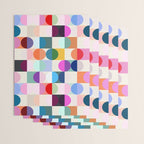 Confetti Checkerboard Wrapping Paper Gallery Image 3