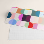 Confetti Checkerboard Wrapping Paper Gallery Image 2