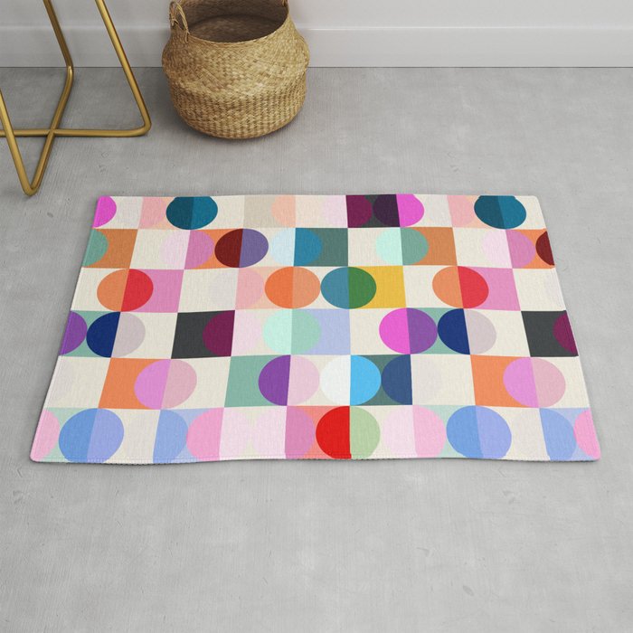 Confetti Checkerboard Rug Gallery Image 1