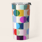 Confetti Checkerboard Travel Mug Gallery Image 2