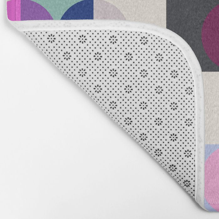 Confetti Checkerboard Bath Mat Gallery Image 2