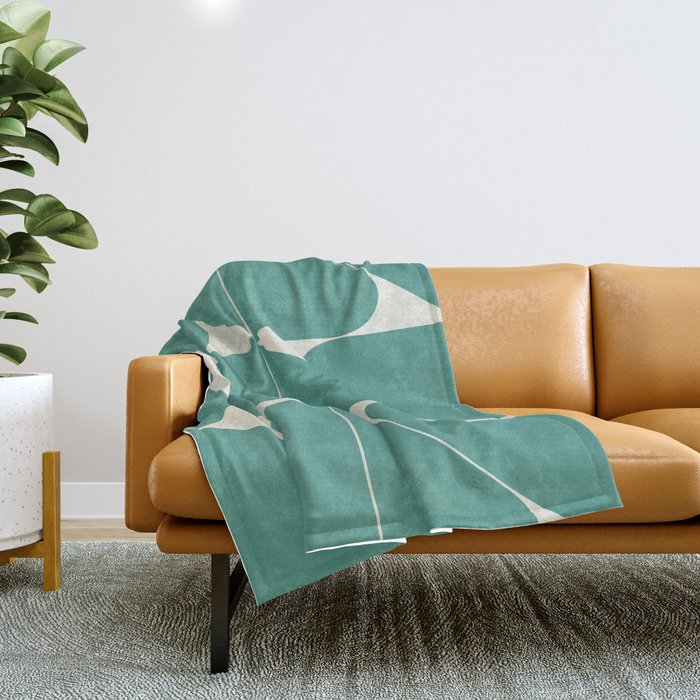 Minimalist 123 Throw Blanket Gallery Image 1