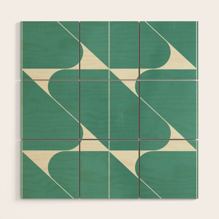 Minimalist 123 Wood Wall Art Gallery Image 1