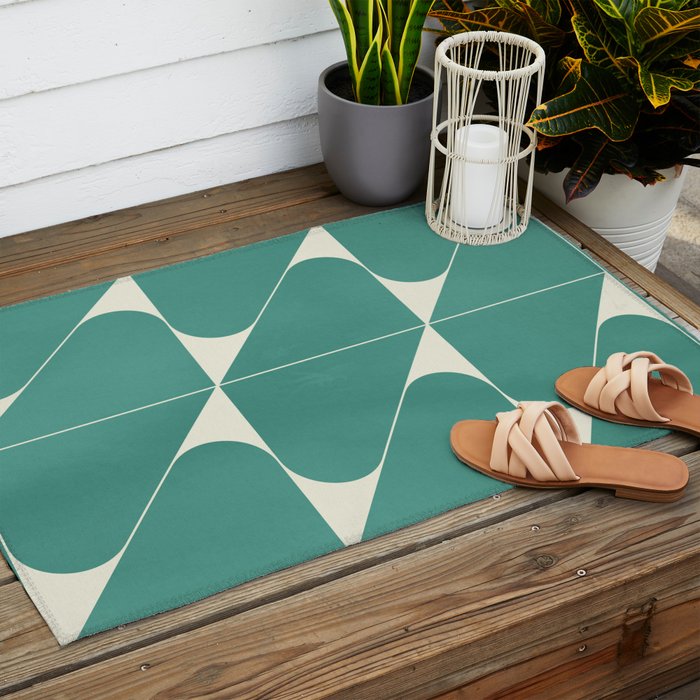 Minimalist 123 Outdoor Rug Gallery Image 2