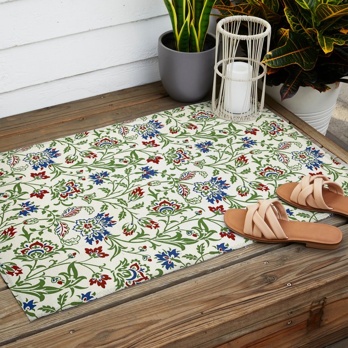William Morris Brentwood Outdoor Rug Gallery Image 2
