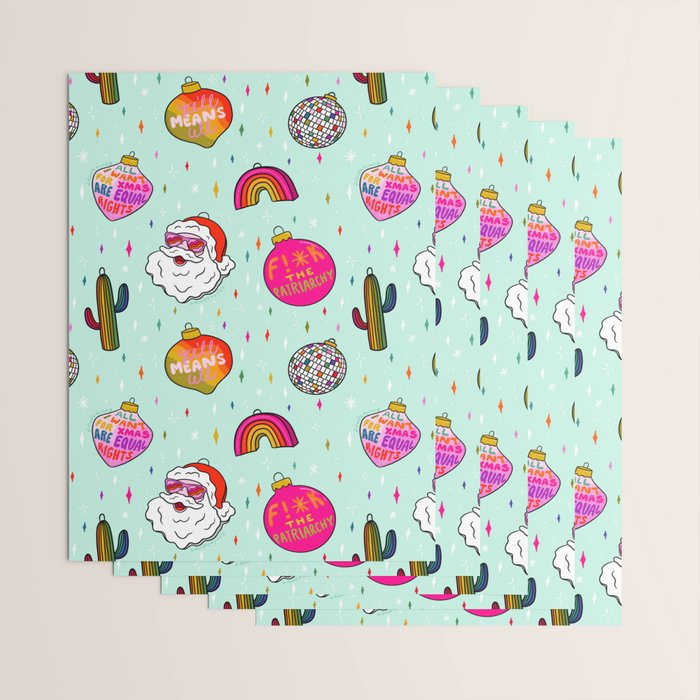 Alternative Ornaments Wrapping Paper Gallery Image 3