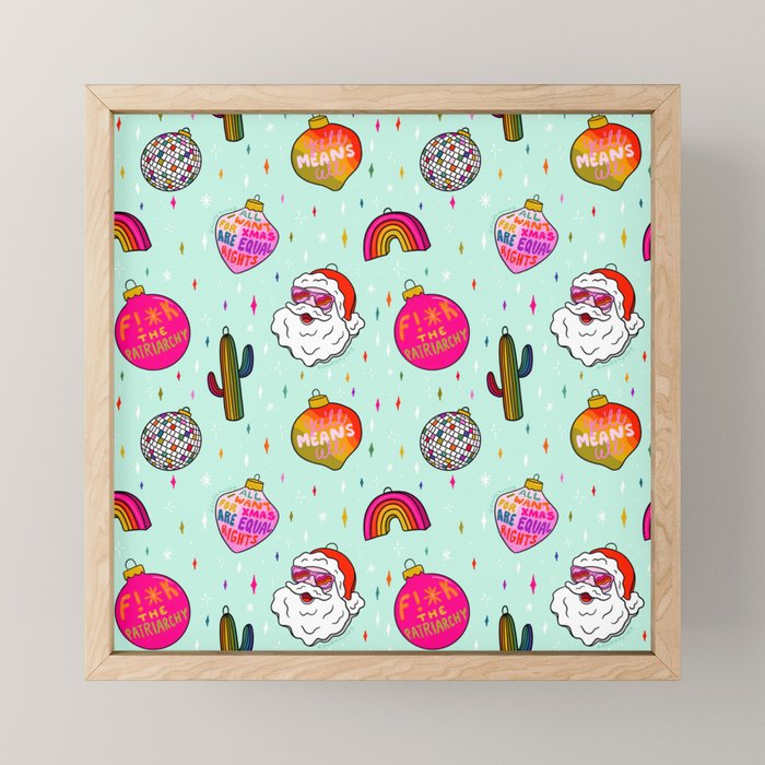 Alternative Ornaments Mini Art Print Gallery Image 1