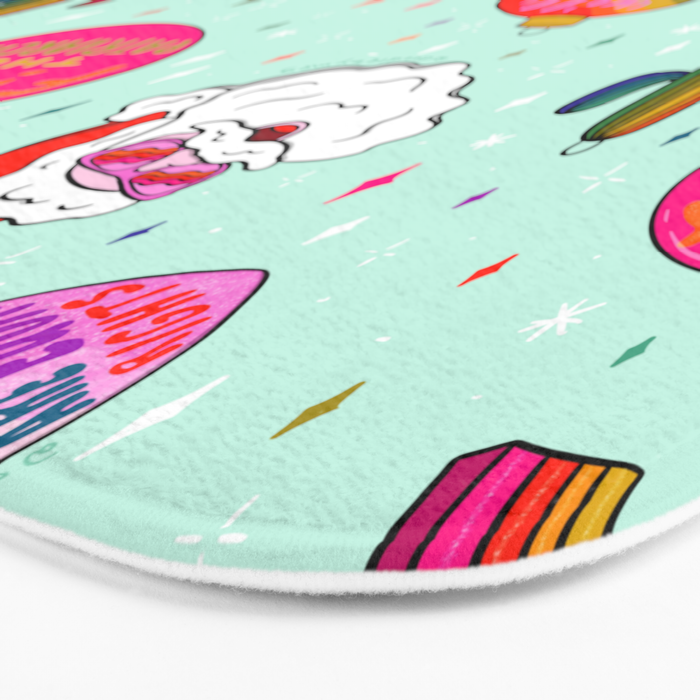 Alternative Ornaments Bath Mat Gallery Image 3