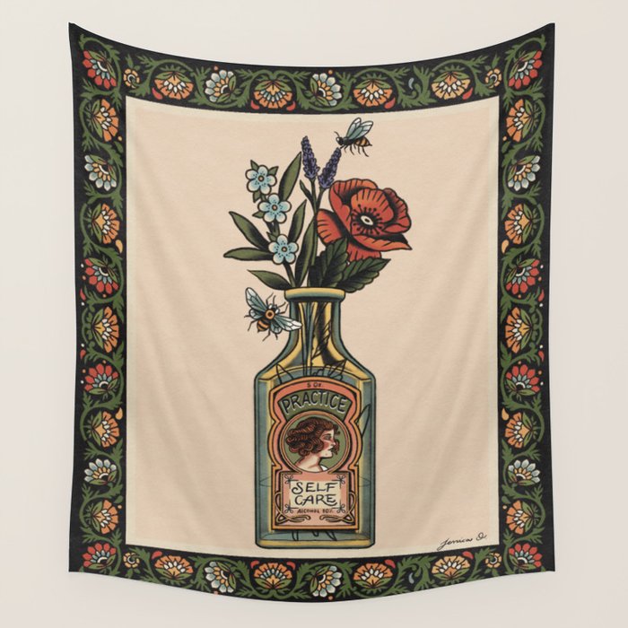 Practice Self Care Wall Tapestry Gallery Image 4