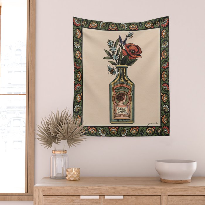 Practice Self Care Wall Tapestry Gallery Image 2