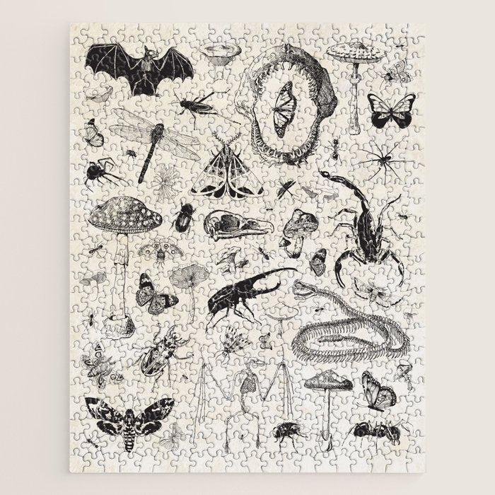 Bones, Bugs, Botanicals Jigsaw Puzzle Gallery Image 1