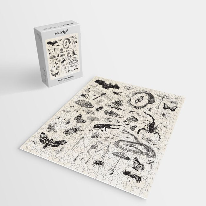 Bones, Bugs, Botanicals Jigsaw Puzzle Gallery Image 2