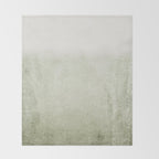 FADING GREEN SAGE Throw Blanket Gallery Image 2