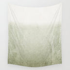 FADING GREEN SAGE Wall Tapestry Gallery Image 4